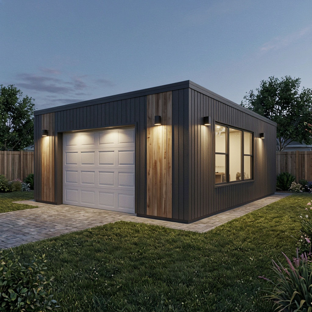 Completed above garage ADU